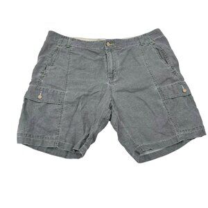 Tommy Bahama Relax‎ Men's Cargo Shorts Size 42 Gray Linen